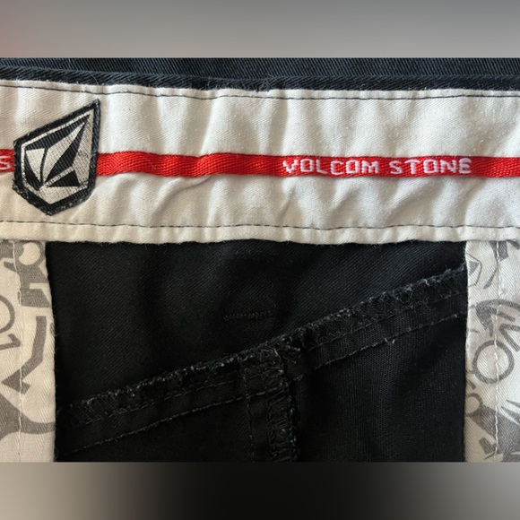 Volcom Men's Pant Black Size 34 - Picture 3 of 11